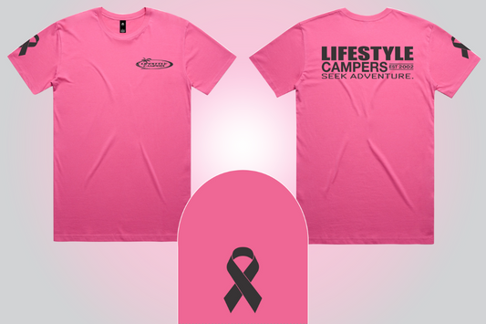 Official Breast Cancer Awareness T-Shirt - Design 2 - Pink